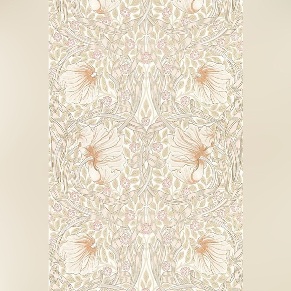 Anthropologie Home x Morris & Co. Pimpernel Floral Wallpaper Wall Art Mural - Picture 5 of 10
